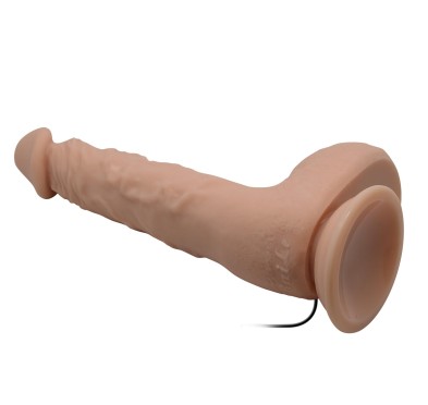 Sztuczny penis dildo realistyczne wibracje 24 cm